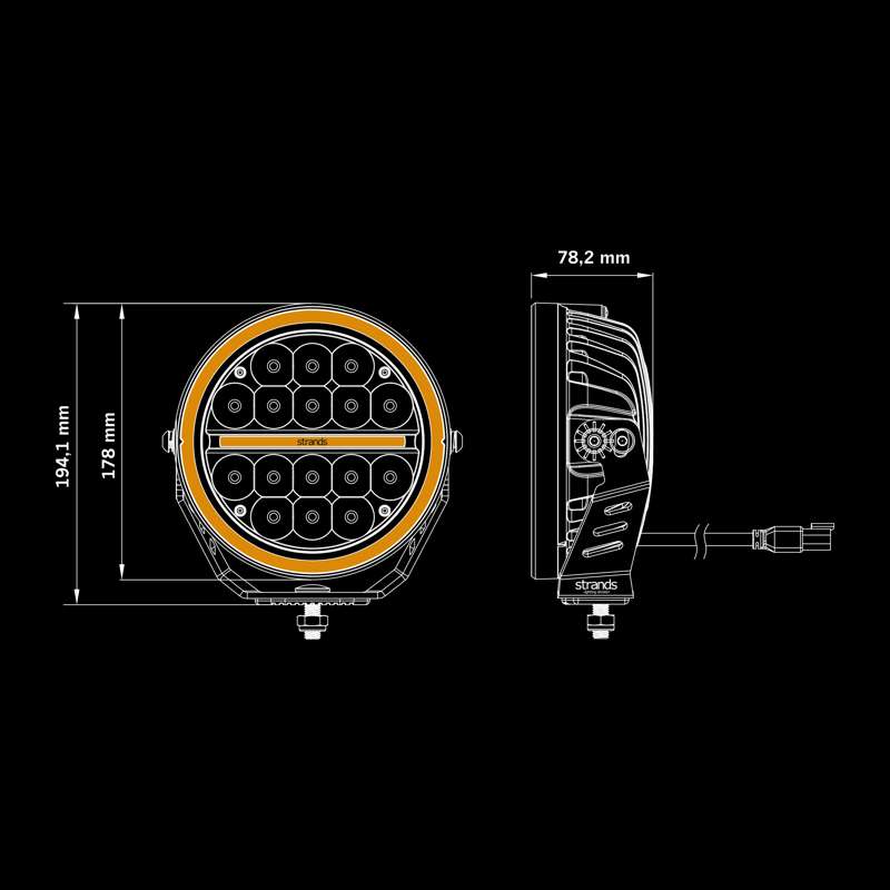 SIBERIA XPA DRIVING LIGHT 7" - DOŽIVITE XPERIENCE!