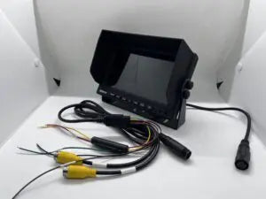 7" Split Screen HD Monitor JPM-706S – Istovremeni prikaz 2 kamere