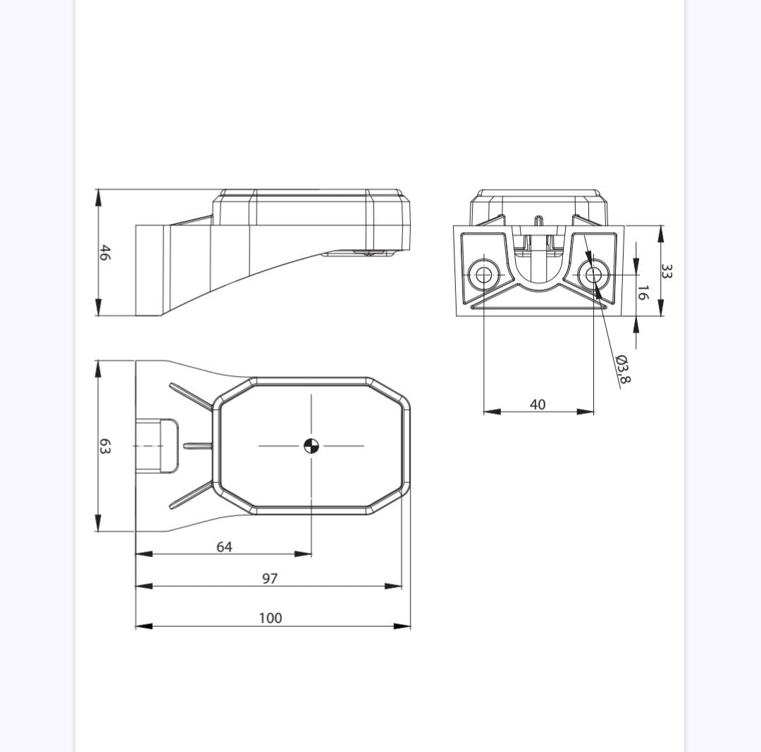 FRISTOM FT-069 LED - Fleksibilni Gabarit s Reflektorom