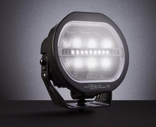 PRO 7" LED Far (120W, 6800lm) – 3u1: Dugo svjetlo + Dvostruka pozicija + Bljeskalica!