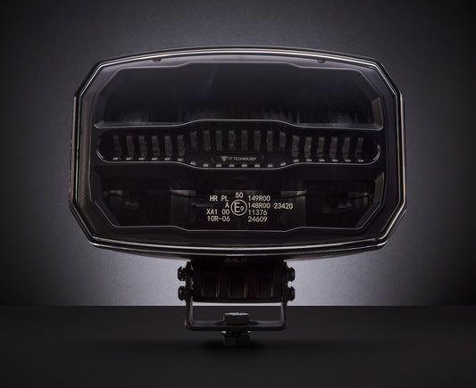 OVALNI PRO LED Far – Dugo svjetlo + DINAMIČKA Dvostruka Pozicija + Bljeskalica