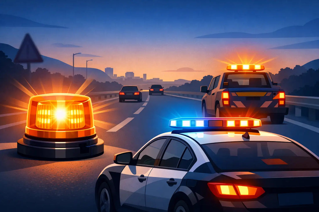 Jesu li LED beacons road legal?
