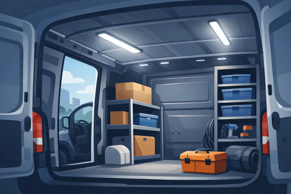 Van cargo interior lighting za radne kombije