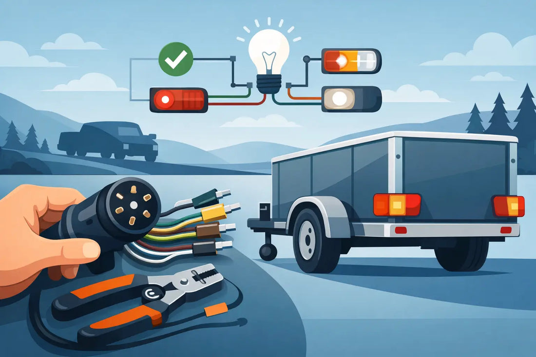 How to wire trailer lighting bez greške