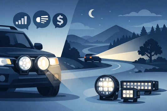 Driving lights: kako odabrati pravu snagu