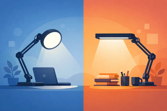 Okrugle ili pravokutne radne lampe?