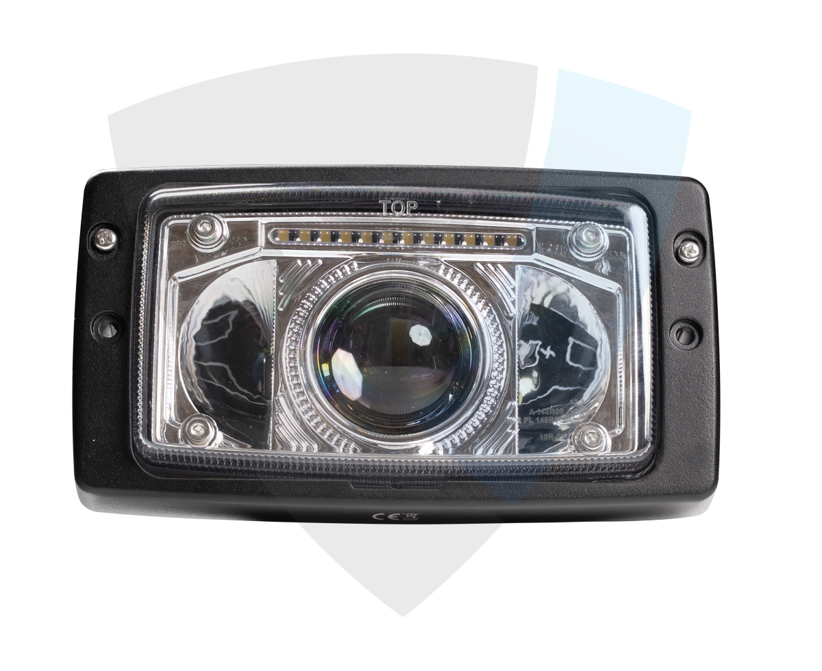 Brutalni LED Far 102W – Pravokutni – Kratko i Dugo Svjetlo za Fendt