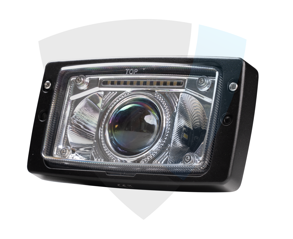 Brutalni LED Far 102W – Pravokutni – Kratko i Dugo Svjetlo za Fendt
