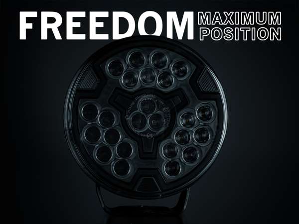 FREEDOM MAXIMUM POSITION LIGHT 7" DARK - 10.000 LUMENA ČISTE SNAGE