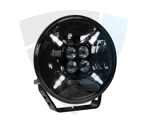 Premium 9" LED Reflektor 120W – 12.200 Lm – Dvobojna Pozicija (Bijela/Narančasta)