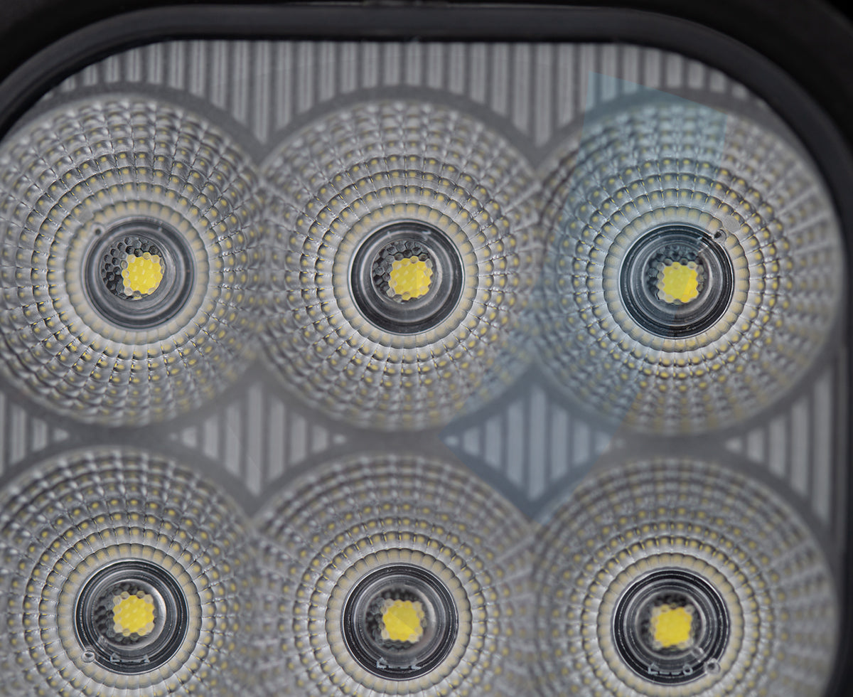 LED Radna Lampa 60W – 6x LED – Široki Snop (Diffused) – Ultra Snažna