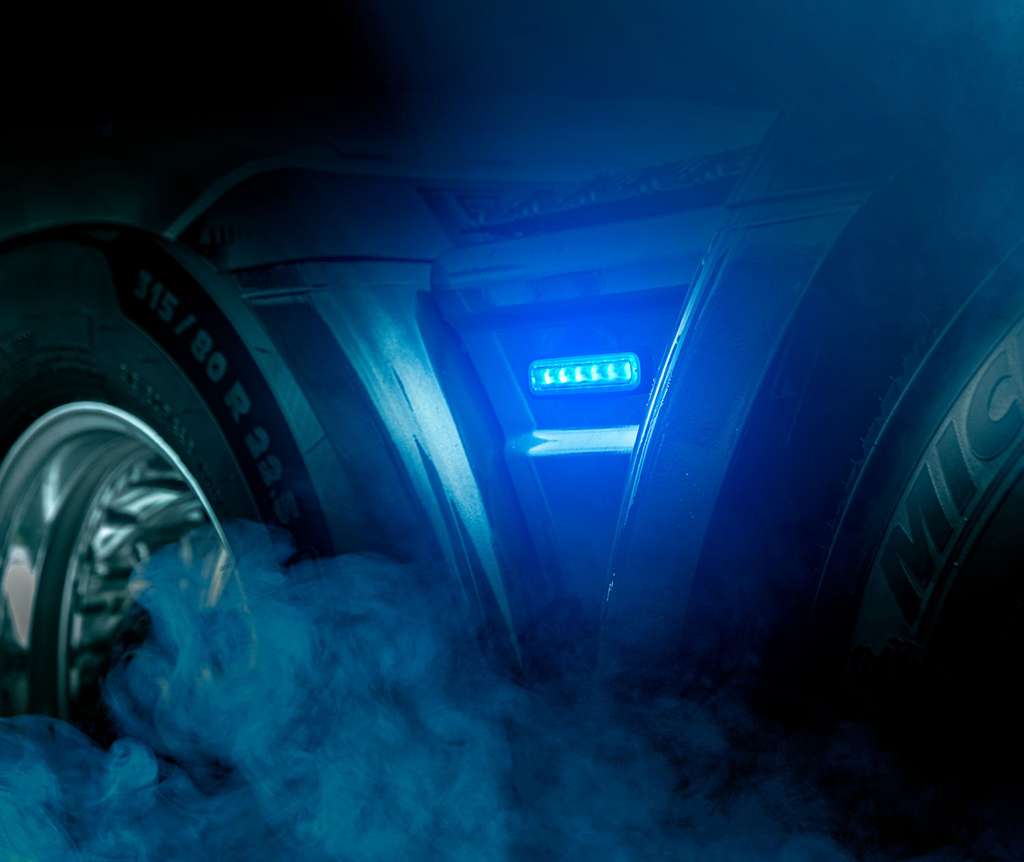 DARK KNIGHT 6-LED     -BLUE- RED - WHITE - GREEN