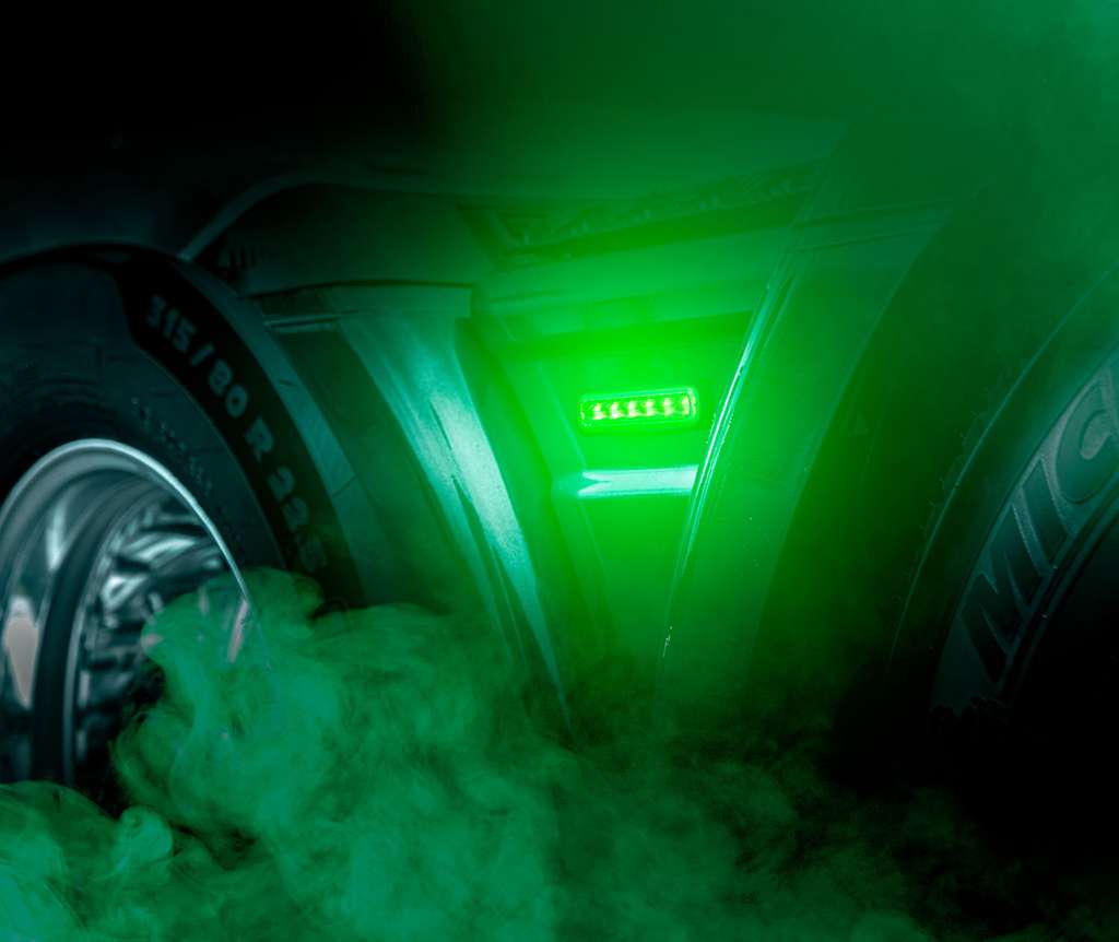 DARK KNIGHT 6-LED     -BLUE- RED - WHITE - GREEN