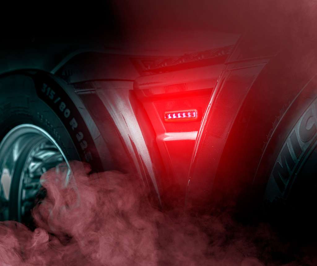 DARK KNIGHT 6-LED     -BLUE- RED - WHITE - GREEN