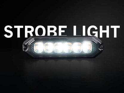 DARK KNIGHT DUO DIRECTIONAL WARNING LIGHT 6 LED