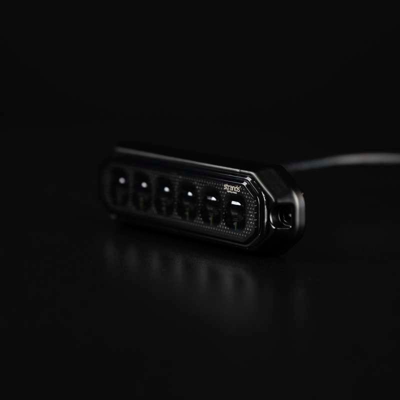 DARK KNIGHT DUO DIRECTIONAL WARNING LIGHT 6 LED