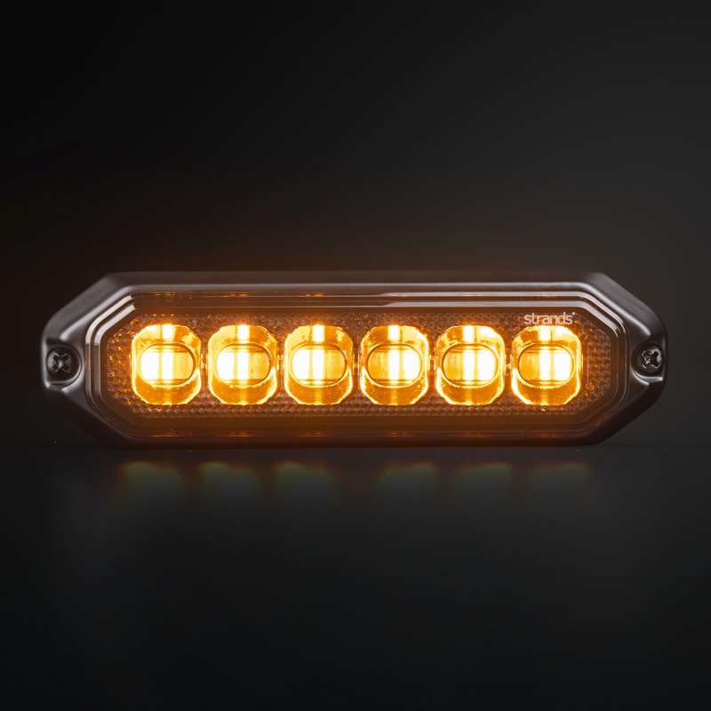 DARK KNIGHT DUO DIRECTIONAL WARNING LIGHT 6 LED