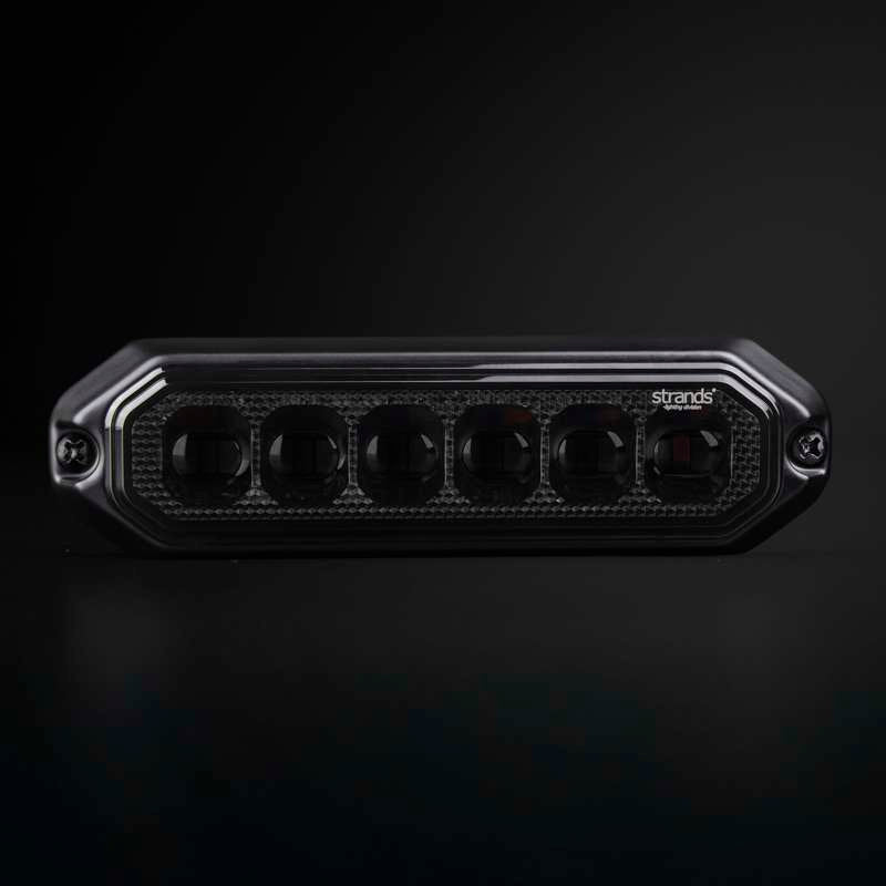 DARK KNIGHT DUO DIRECTIONAL WARNING LIGHT 6 LED