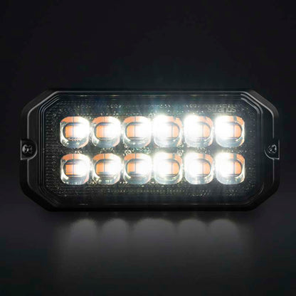 DARK KNIGHT DUO DIRECTIONAL WARNING LIGHT 6 LED