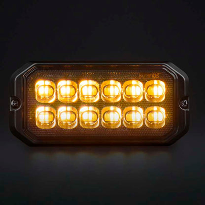 DARK KNIGHT DUO DIRECTIONAL WARNING LIGHT 6 LED