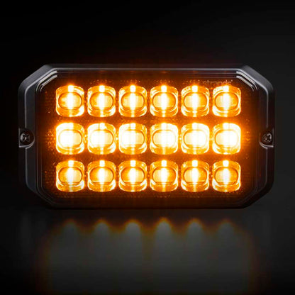 DARK KNIGHT DUO DIRECTIONAL WARNING LIGHT 6 LED
