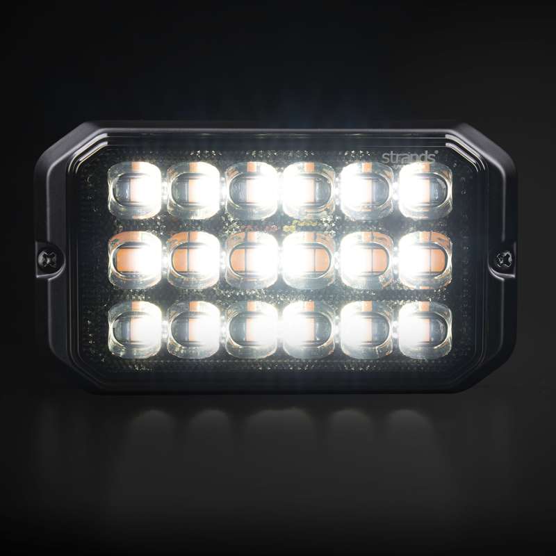 DARK KNIGHT DUO DIRECTIONAL WARNING LIGHT 6 LED