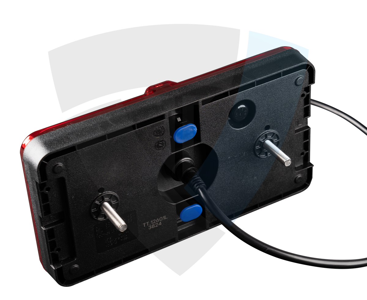 Premium LED Stražnja Lampa 12/24V – 5 Funkcija + Dinamički Žmigavac & Trokut