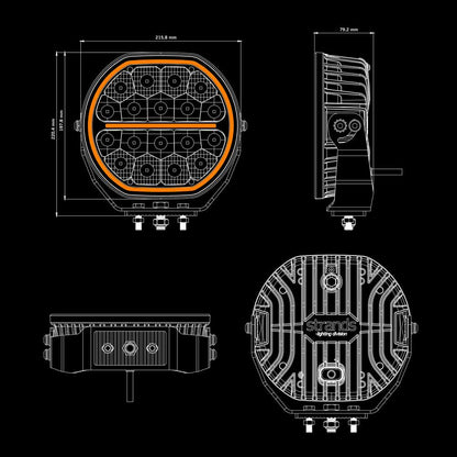 BIG ENERGY 2.0  DRIVING LIGHT 9″