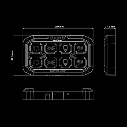 Strands SKYN1 EXP Wireless Controller – Bežični kontroler rasvjete