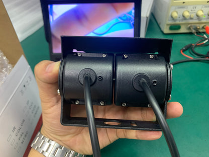 JPC-121 Dual Lens AHD Kamera – 180° Vertikalni Pregled Bez Mrtvih Kutova