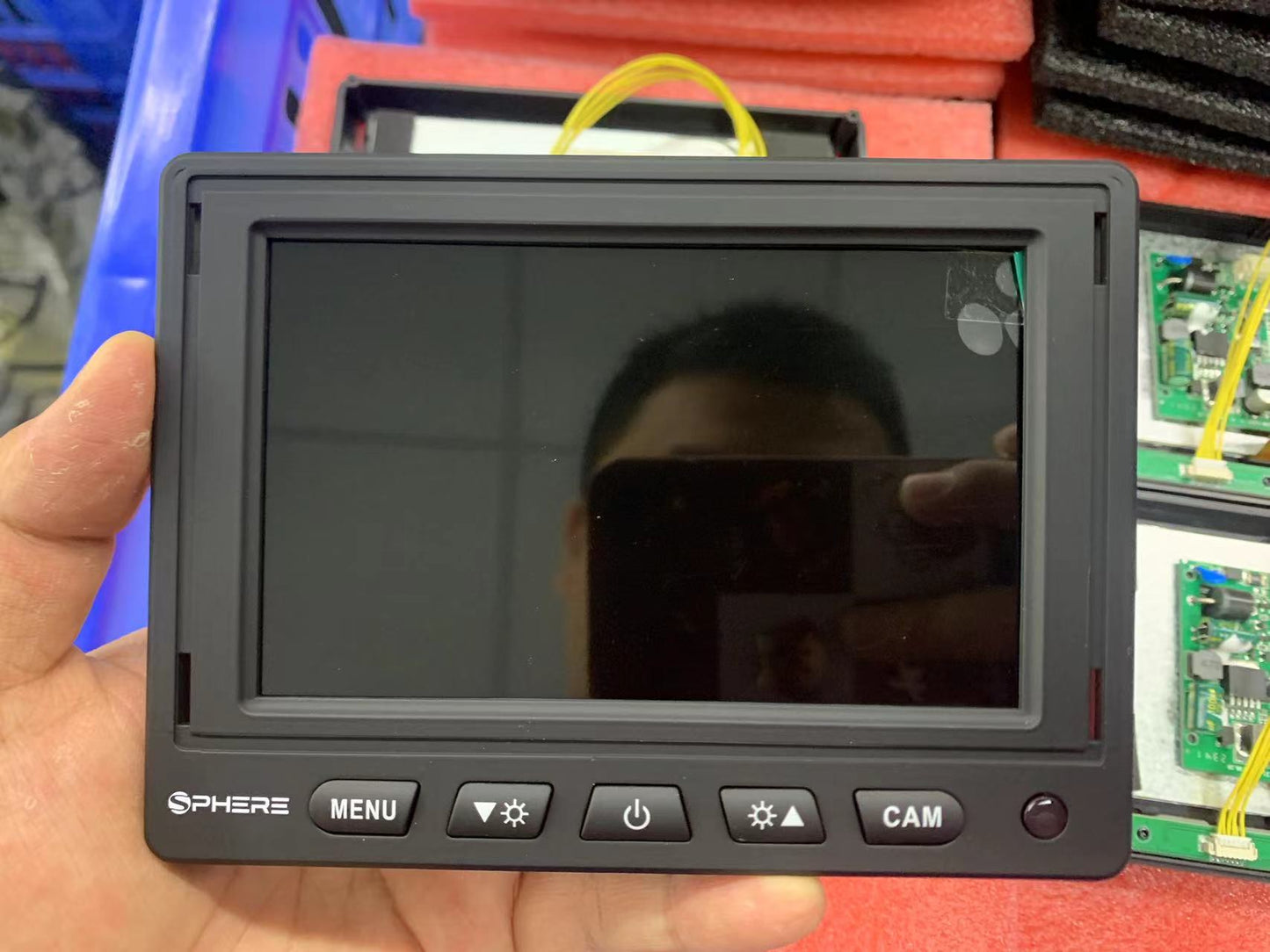 Monitor za rikverc kameru JPM-506 – 5" HD, Visoka svjetlina (12V-36V)