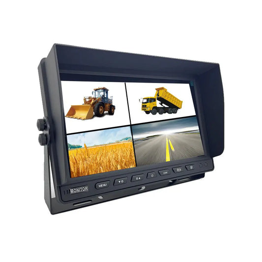 7" Quad HD Monitor JPM-706Q – Prikaz i snimanje 4 kamere (12V-36V)
