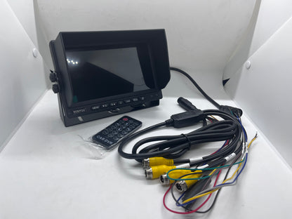 7" Quad HD Monitor JPM-706Q – Prikaz i snimanje 4 kamere (12V-36V)