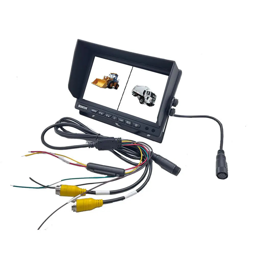 7" Split Screen HD Monitor JPM-706S – Istovremeni prikaz 2 kamere