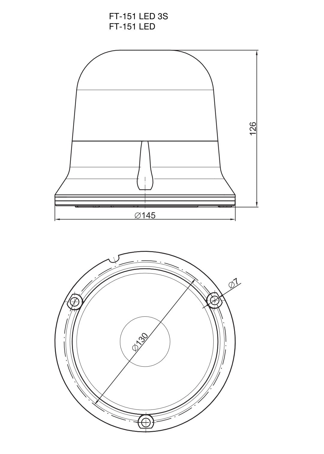 FT-151 * 150 LED ROTACIJA , VIŠE OPCIJA