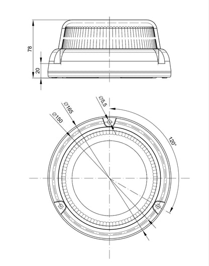FT-101 LED ROTACIJA , DOSTUPNO VIŠE OPCIJA