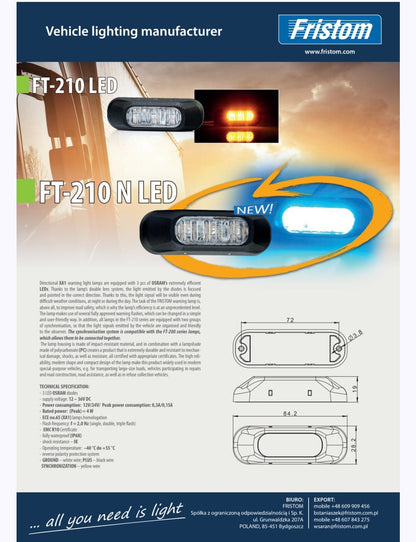 BLJESKALICE SERIJA FT-210, VIŠE BOJA U PONUDI