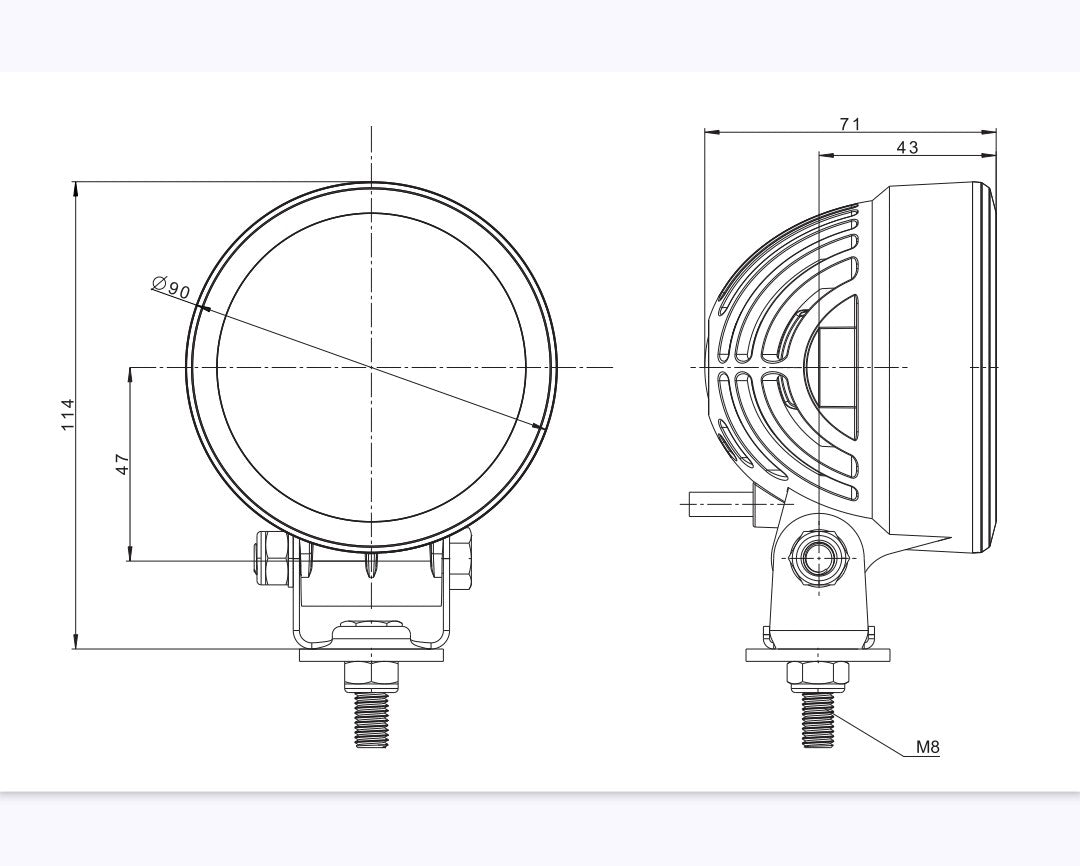 FT-364 / 365 LED Radna Svjetla (Standard & SLIM)