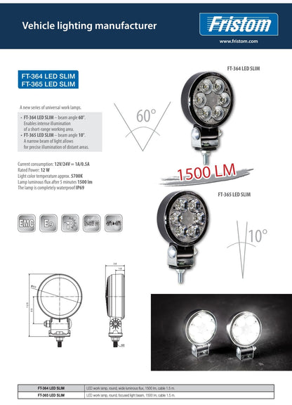 FT-364 / 365 LED Radna Svjetla (Standard & SLIM)