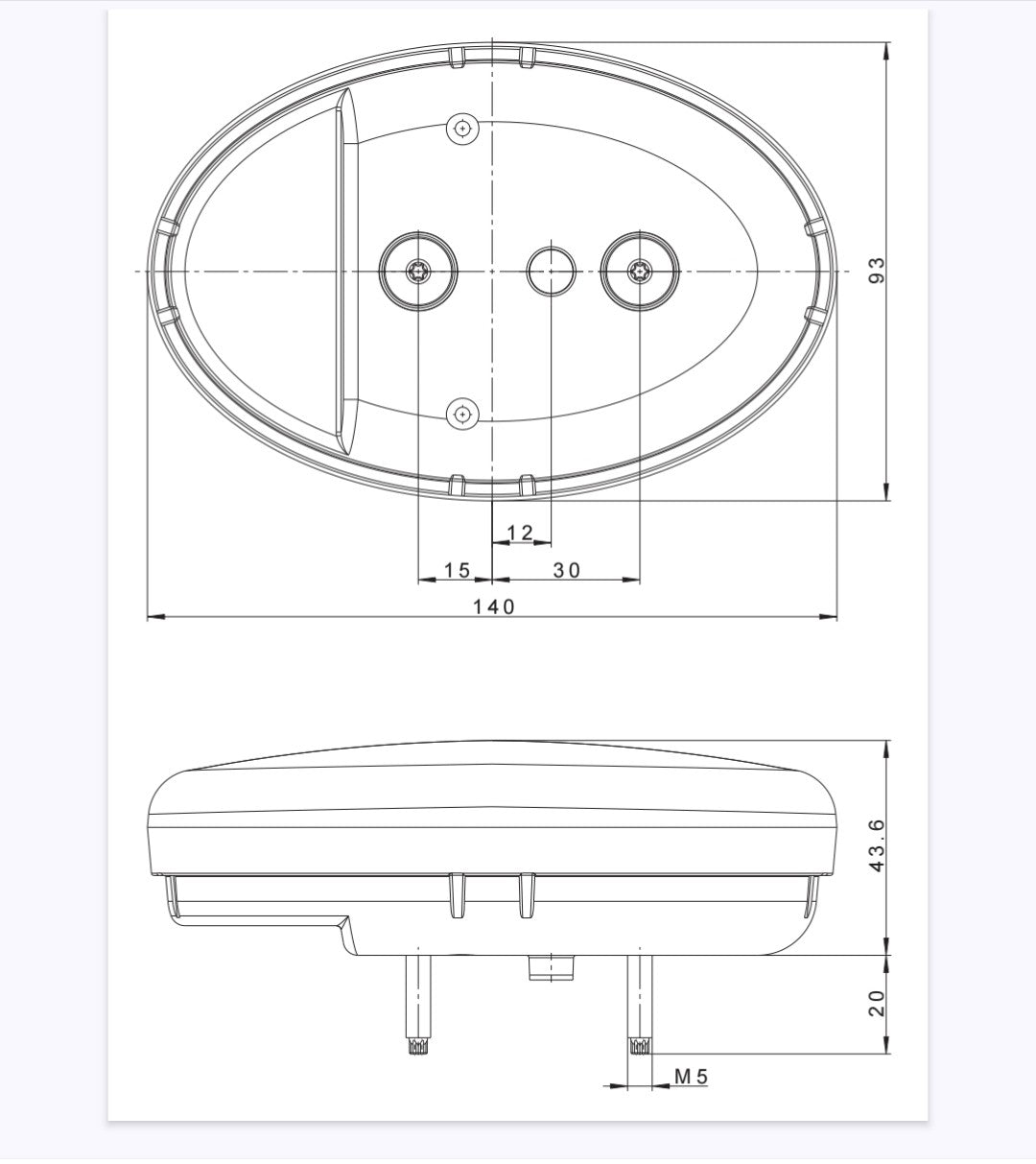 FT-355 LED – Nezaobilazno Stražnje Svjetlo za Poljoprivredu