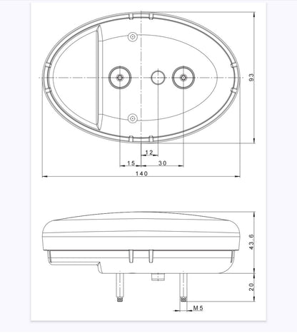 FT-355 LED – Nezaobilazno Stražnje Svjetlo za Poljoprivredu