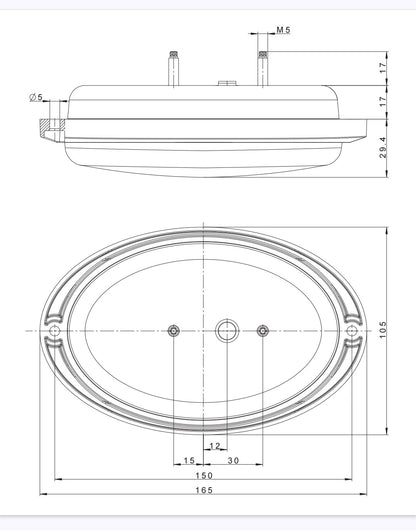 FT-355 LED – Nezaobilazno Stražnje Svjetlo za Poljoprivredu