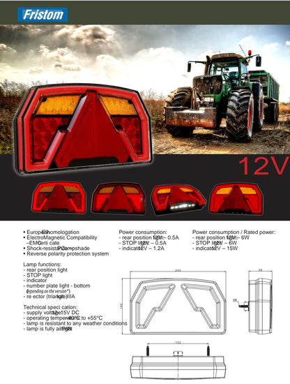 FT-371 LED – Pametno Stražnje Svjetlo s CANBUS Kontrolom