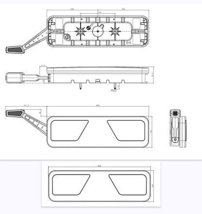 FT-700 LED – Najveće i Najjače 24V Stražnje Svjetlo