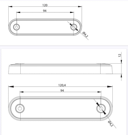 FT-191 LED – Treće STOP Svjetlo (LED)