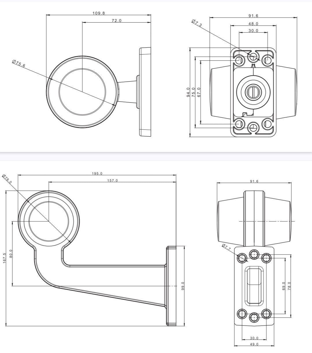 FT-147 LED – Gabaritno Svjetlo u RETRO Stilu
