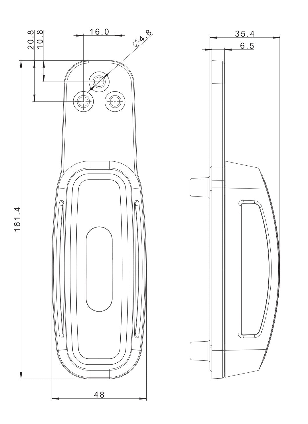 FT-039 LED – 3-Funkcionalno LED Gabaritno Svjetlo