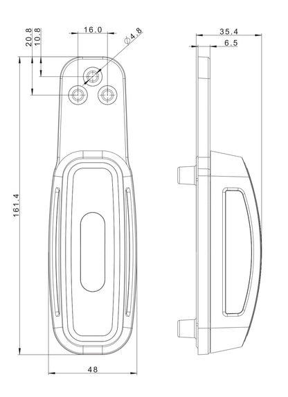 FT-039 LED – 3-Funkcionalno LED Gabaritno Svjetlo