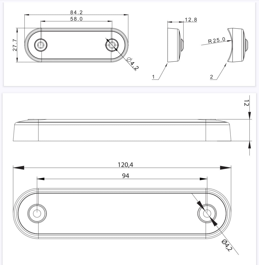 FRISTOM FT-073 LED LONG - Savršeno za Cijevaste Nosače (Bullbarove)