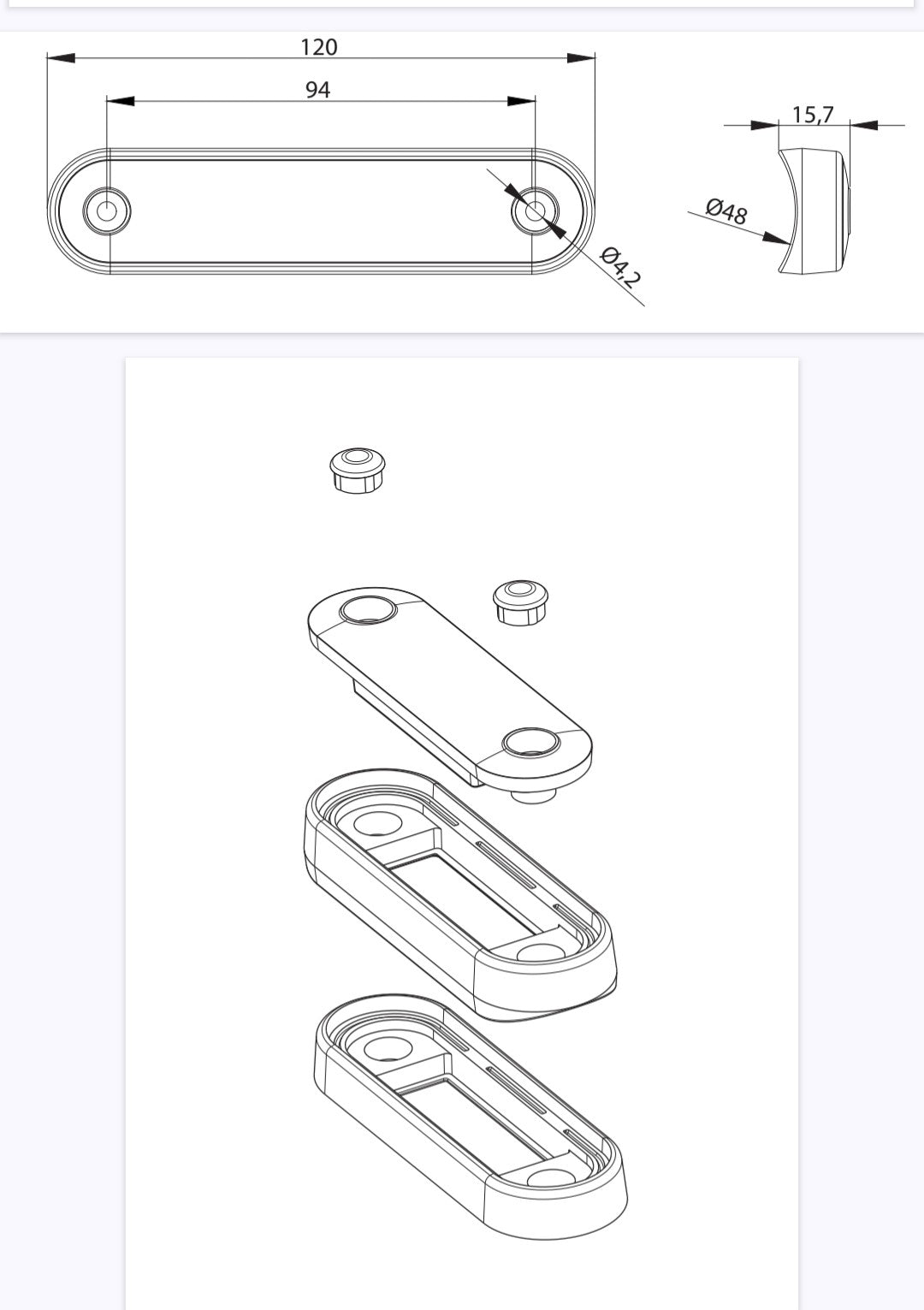 FRISTOM FT-073 LED LONG - Savršeno za Cijevaste Nosače (Bullbarove)